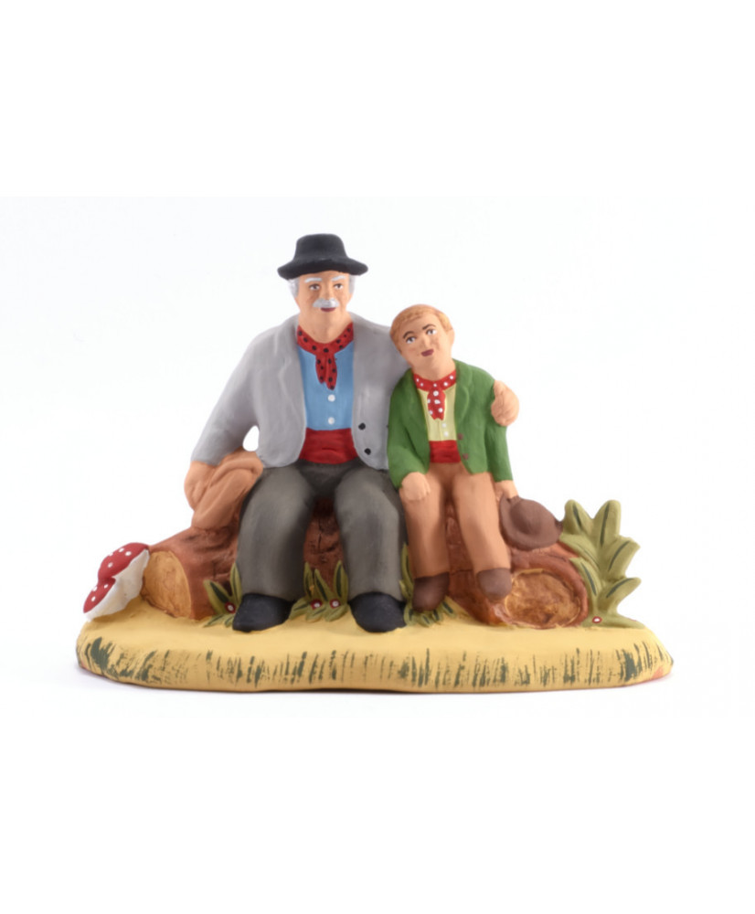 VIEUX ET PETIT-FILS