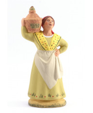 FEMME BONBONNE D'HUILE