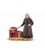 FEMME AUX CHÂTAIGNES